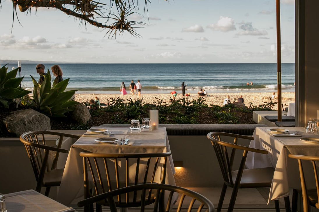 Interior of Bistro C restaurant in Noosa